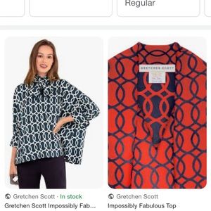 Gretchen Scott impossibly fabulous top